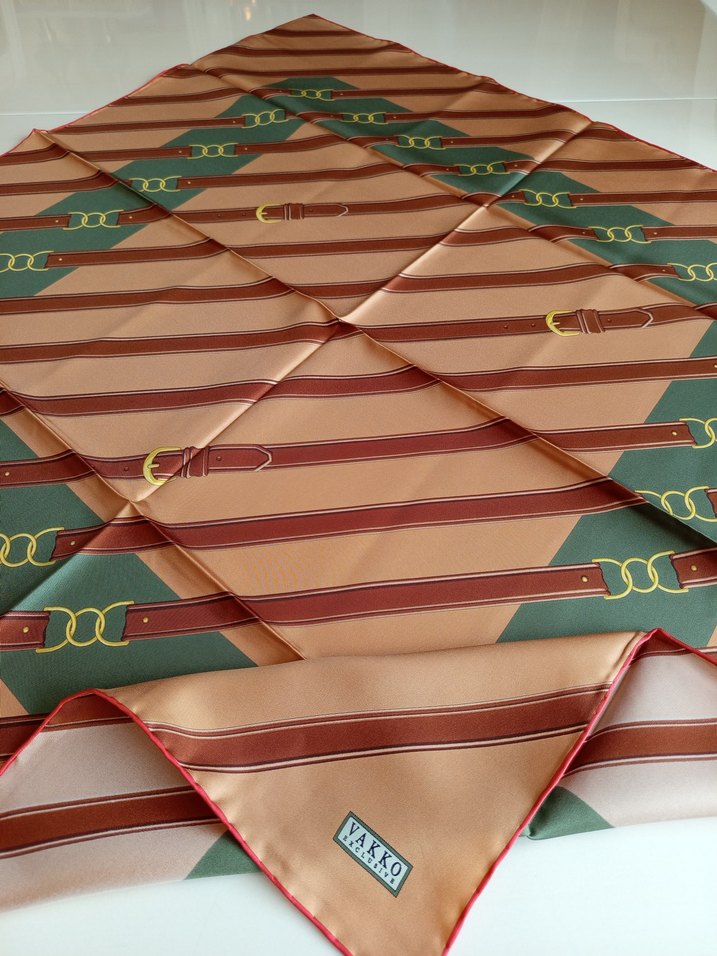 Vakko exclusive tivil ipek eşarp - Görsel 4