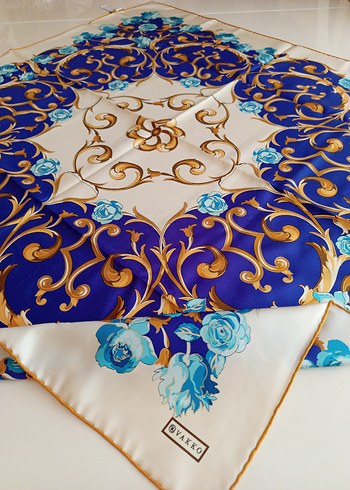 vakko tivil ipek eşarp - Görsel 4