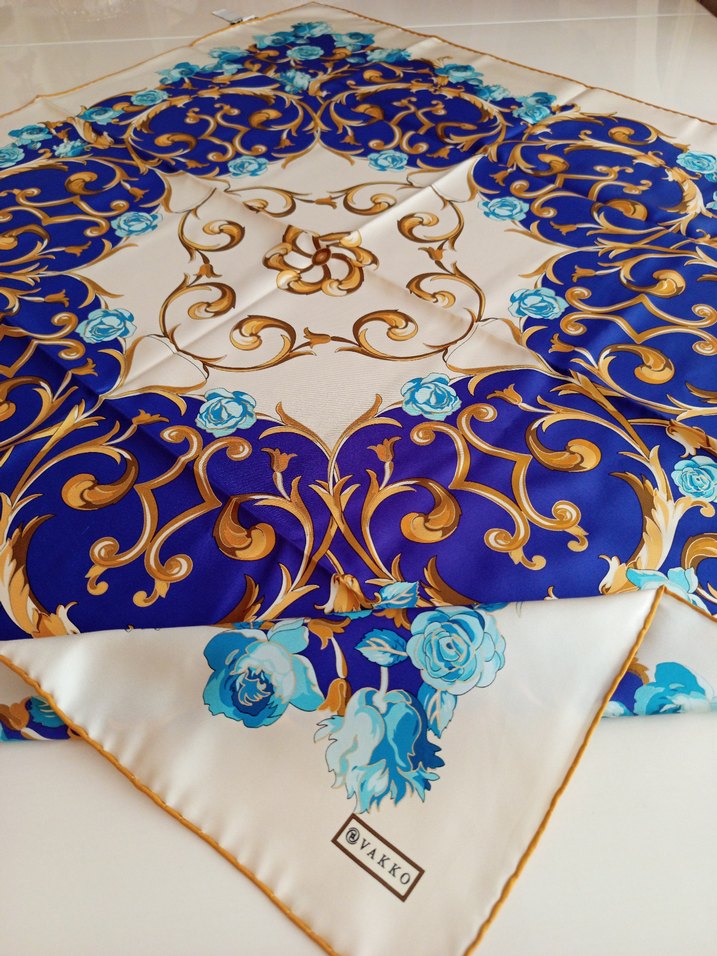 vakko tivil ipek eşarp - Görsel 4