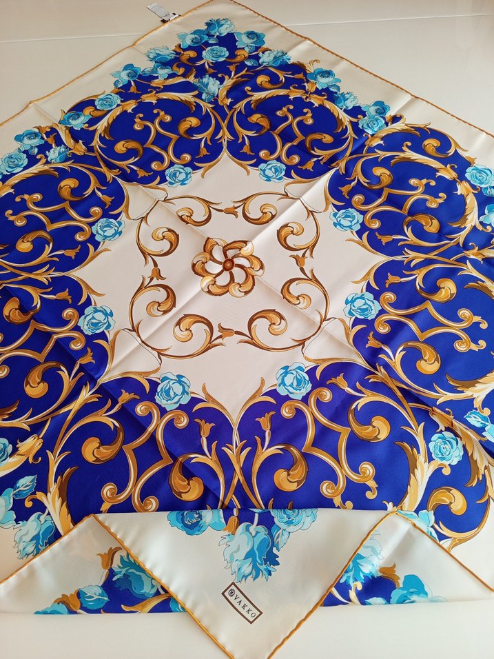 vakko tivil ipek eşarp - Görsel 2