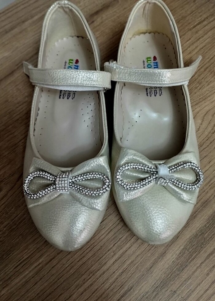 kız çocuk abiye babet ayakkabı - Görsel 3