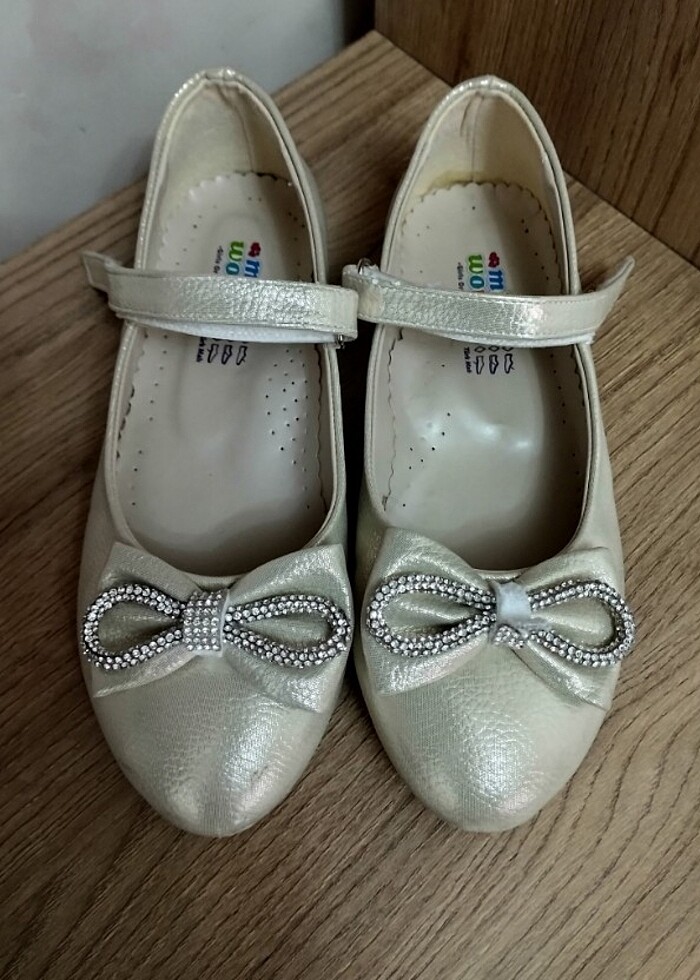 kız çocuk abiye babet ayakkabı - Görsel 4