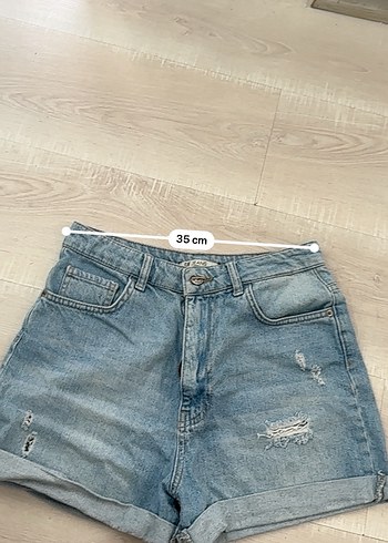 Kadın Kot Mini Şort