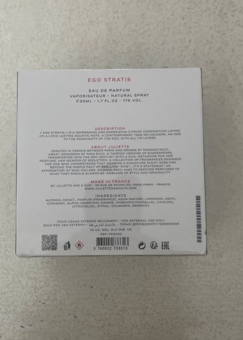 Juliette Has a Gun Ego Stratis Kadın Parfümü 50 ml - Görsel 3