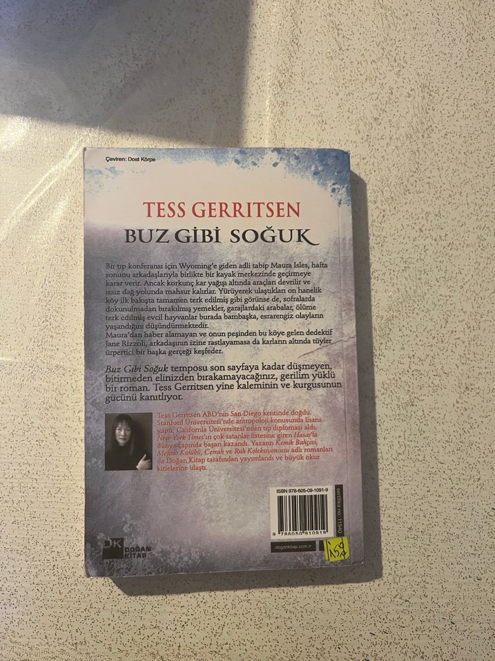 Tess Gerritsen - Buz Gibi Soğuk Roman - Görsel 2