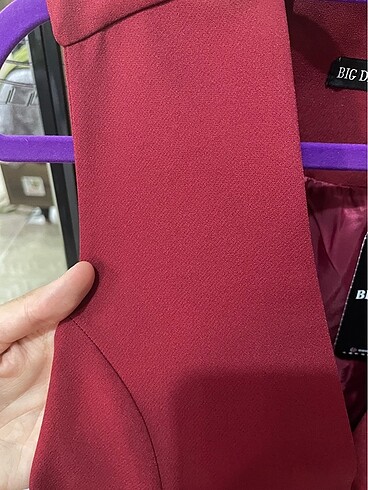 m Beden bordo Renk Bordo Yelek
