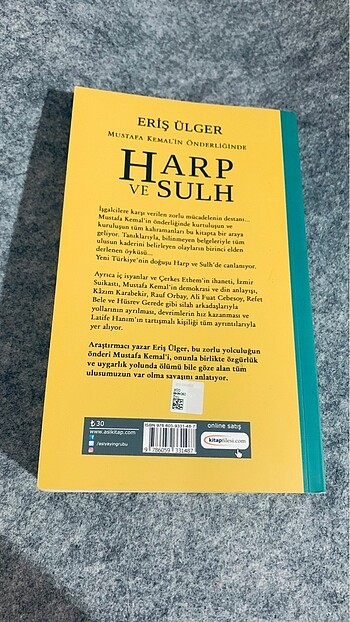  Harp ve Sulh-Eriş Ülger