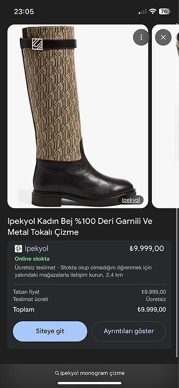39 Beden Ipekyol monogram serisi