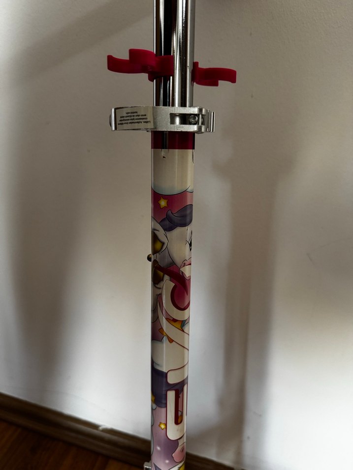 Renkli Pembe Çocuk Scooterı - Görsel 4