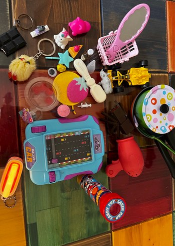 Renkli Karışık Oyuncak Seti - Görsel 12