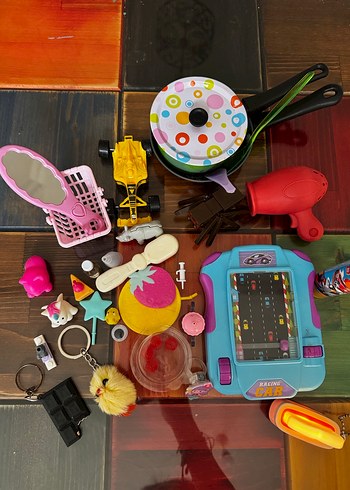 Renkli Karışık Oyuncak Seti - Görsel 13