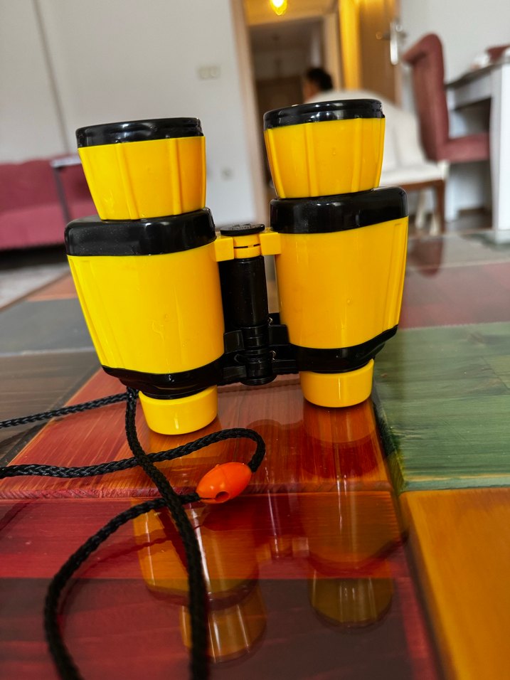 Sarı Renkli Çocuk Dürbünü - Görsel 4