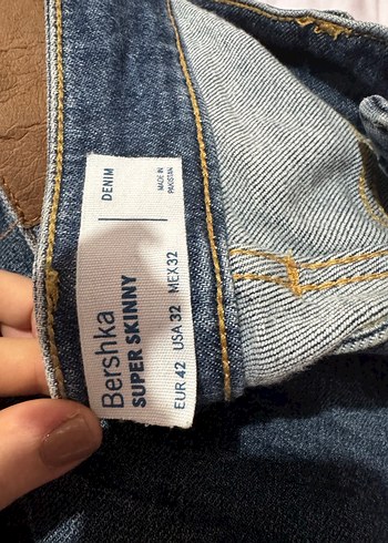 Erkek Bershka Süper Skinny Kot Pantolon - Görsel 3