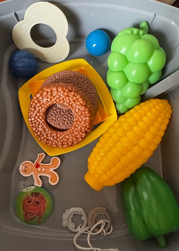 Renkli Oyuncak Mutfak Seti ve Aksesuarları - Görsel 9