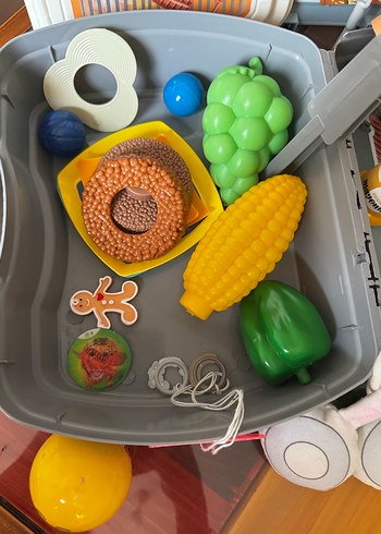 Renkli Oyuncak Mutfak Seti ve Aksesuarları - Görsel 3