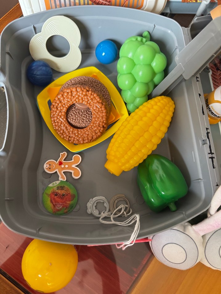 Renkli Oyuncak Mutfak Seti ve Aksesuarları - Görsel 3