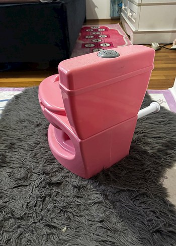 Eğitici Pembe Bebek Tuvaleti - Görsel 7