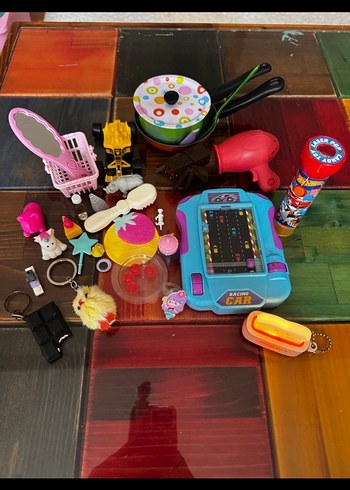 13 PARÇA Renkli Çocuk Oyun Seti - Görsel 3