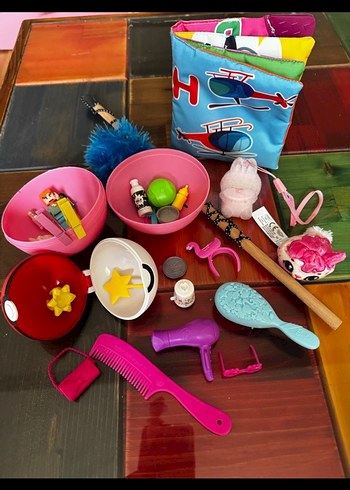 13 PARÇA Renkli Çocuk Oyun Seti - Görsel 4