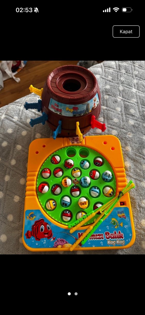 13 PARÇA Renkli Çocuk Oyun Seti - Görsel 5