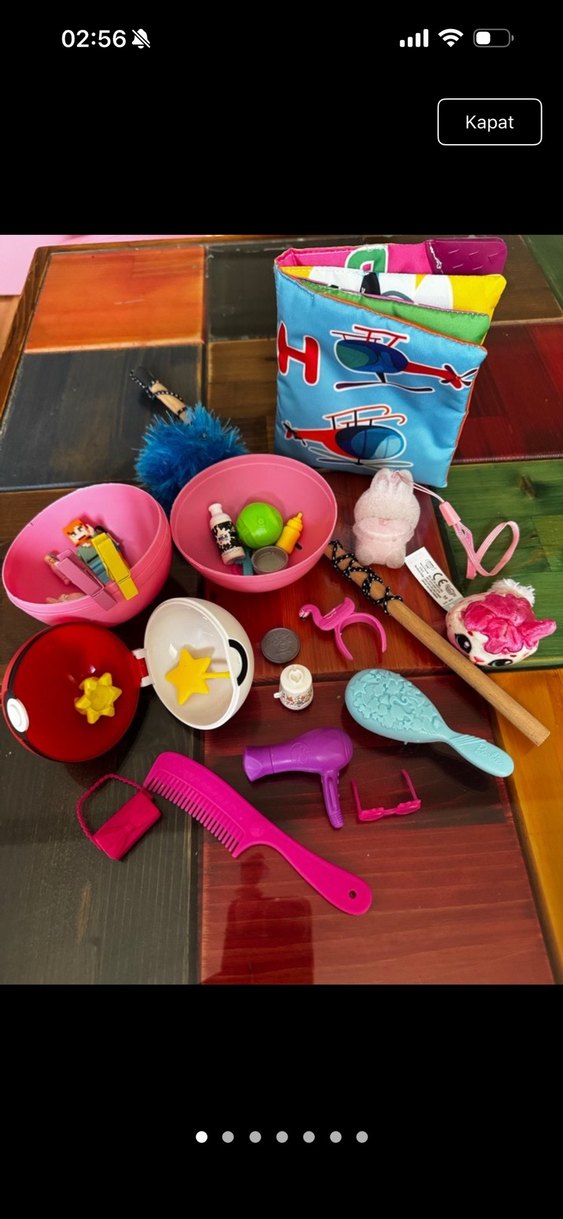 13 PARÇA Renkli Çocuk Oyun Seti - Görsel 4