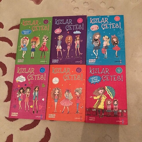 Kızlar çetesii 6 lı set