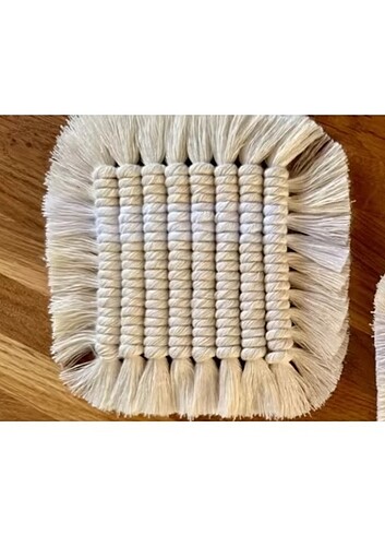 Zara Home Makrome Bardak Altlığı