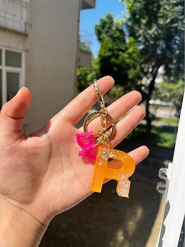 3 lü epoksi anahtarlık