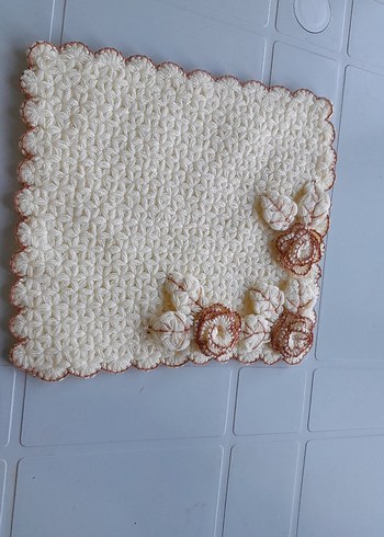 Nakışlı Beyaz banyo lifi - Görsel 3