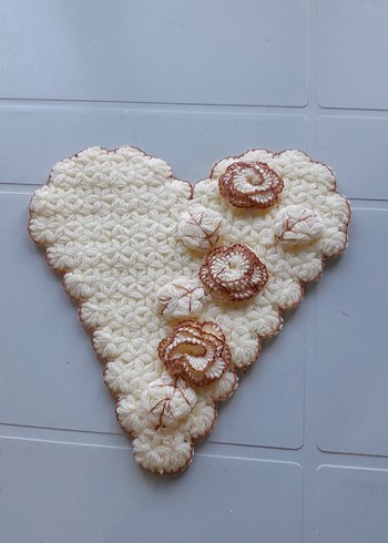 Nakışlı Beyaz banyo lifi - Görsel 2