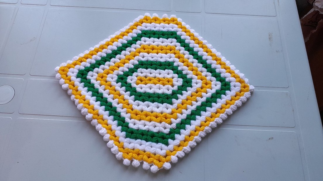 Renkli Örgü Banyo lifi - Görsel 2