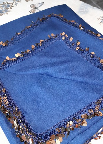 Mavi yazma sarı pullu - Görsel 4