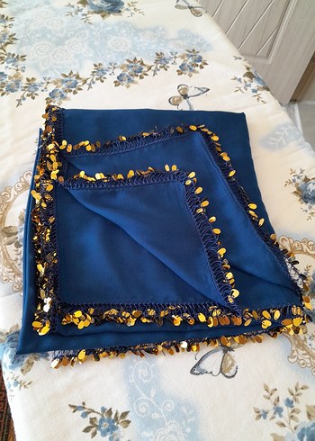 Mavi yazma sarı pullu - Görsel 3