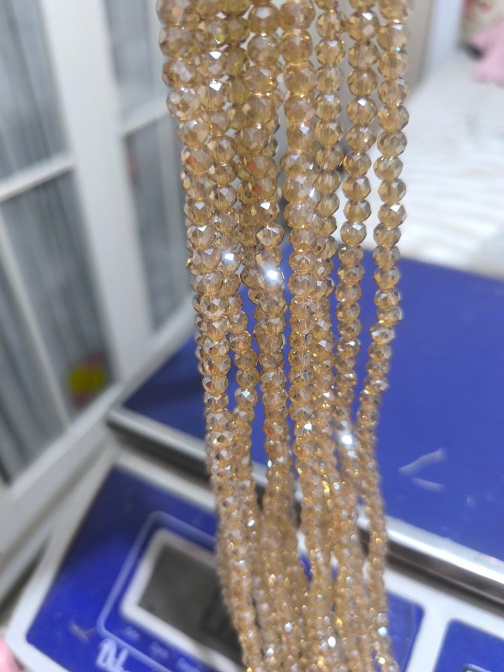 kristal yuvarlak boncuk - Görsel 2