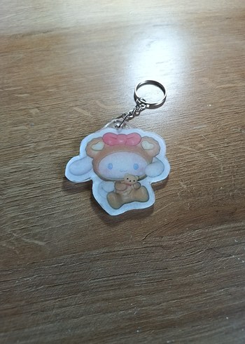 cinnamoroll el yapımı anahtarlık