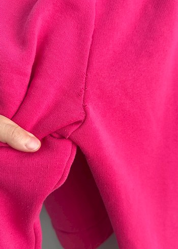 Kız Çocuk Pembe Bol Kesim Eşofman Takımı - Görsel 4