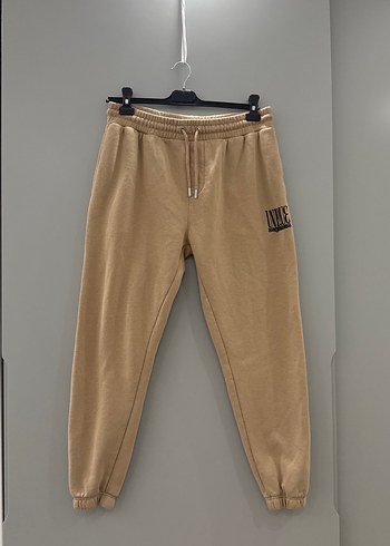 Bej Kadın Rahat Kesim Sweatpant - Görsel 3