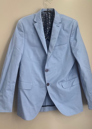 Mavi Erkek Normal Kesim Ceket - Görsel 5