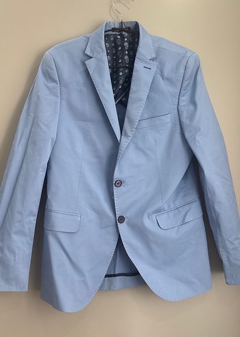 Mavi Erkek Normal Kesim Ceket - Görsel 4