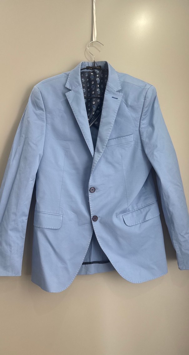 Mavi Erkek Normal Kesim Ceket - Görsel 3