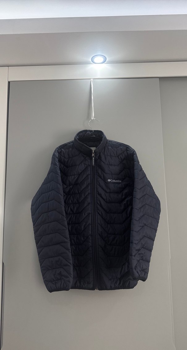 Columbia Siyah Fermuarlı Erkek Mont - Görsel 2