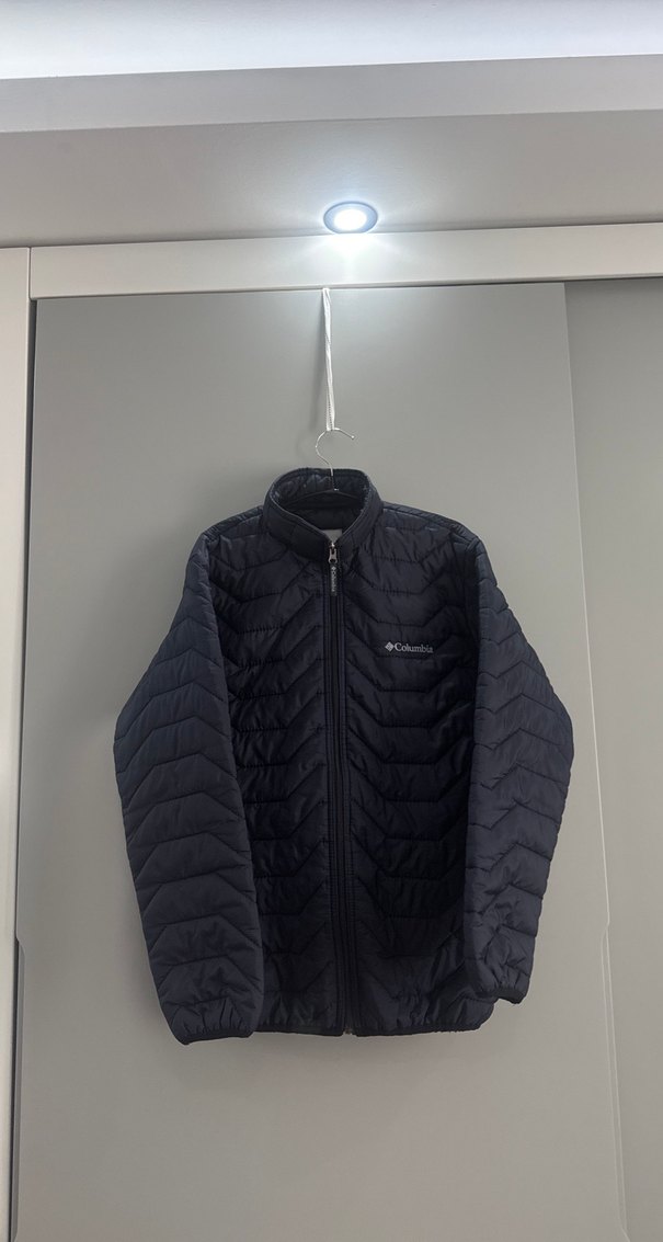 Columbia Siyah Fermuarlı Erkek Mont - Görsel 4