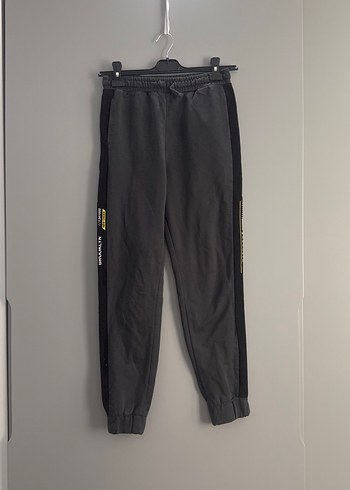 Gri Erkek Rahat Kesim Eşofman Altı - Görsel 4