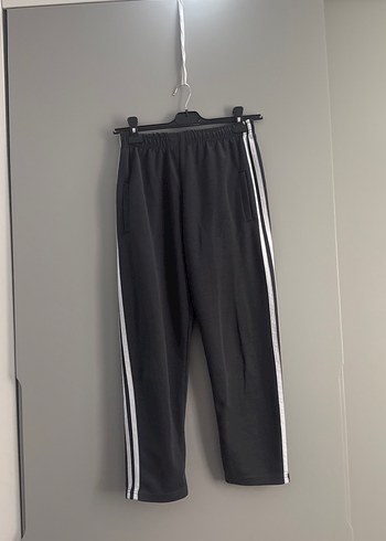 Gri Bel Bantlı Rahat Erkek Eşofman Altı - Görsel 4