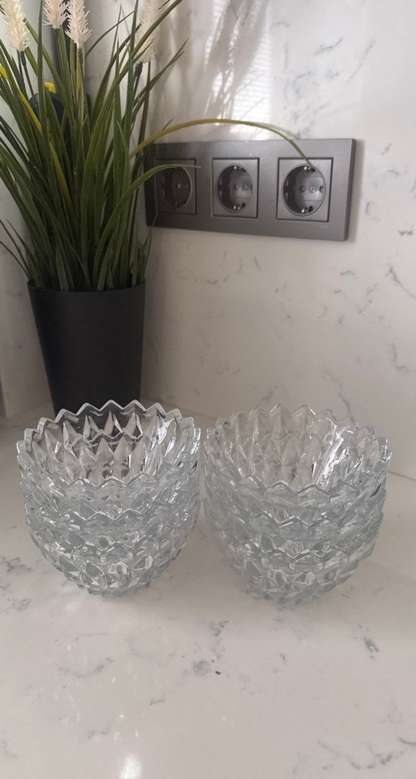 Kristal Görünümlü kase takımı - Görsel 2