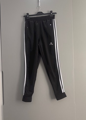 Erkek Siyah Adidas Fermuarlı Eşofman Altı - Görsel 4