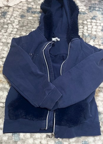 Kız Çocuk Pembe Örme Sweatpants - Görsel 4