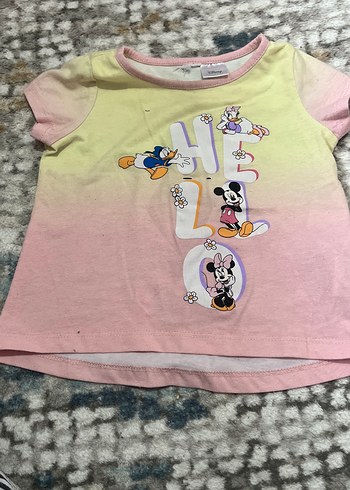 Düğmeli Pembe Kız Bluzu - Görsel 4