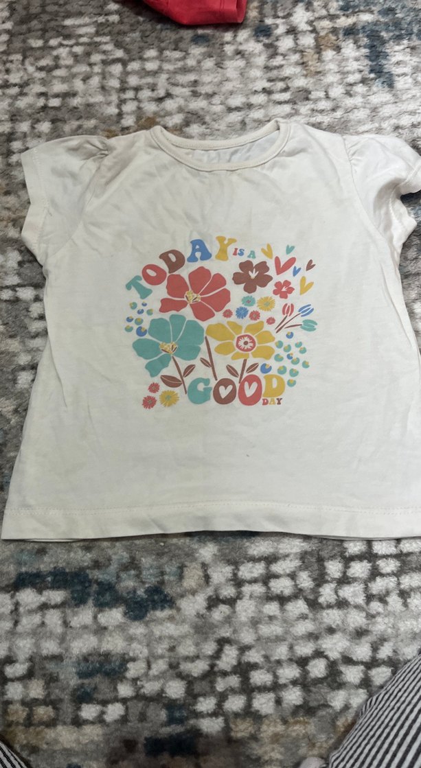 Düğmeli Pembe Kız Bluzu - Görsel 5