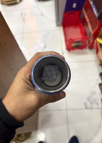 Renkli Termos Şişe Mor Kapaklı - Görsel 3